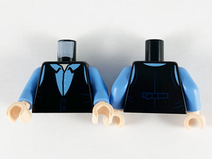 LEGO® los onderdeel Lijf met Motief Zwart 973pb3726c01