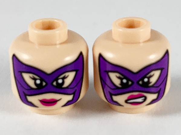 LEGO® los onderdeel Hoofd in kleur Lichte Noga 3626cpb2517