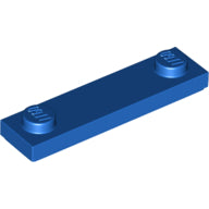 LEGO® los onderdeel Plaat Aangepast in kleur Blauw 41740
