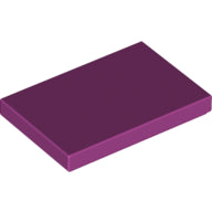 LEGO® los onderdeel Tegel Algemeen in kleur Magenta 26603