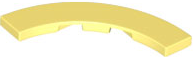 LEGO® los onderdeel Tegel Rond Helder Lichtgeel 27507
