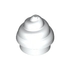 LEGO® los onderdeel Plaat Rond in kleur Wit 53119