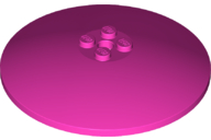 LEGO® los onderdeel Schaal in kleur Donker Roze 3961