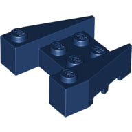 Plaatje in Gallery viewer laden, LEGO® los onderdeel Wig in kleur Donkerblauw 50373