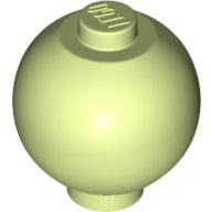 Plaatje in Gallery viewer laden, LEGO® los onderdeel Steen Rond Geelachtig Groen 20953