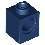 Plaatje in Gallery viewer laden, LEGO® los onderdeel Technische Steen Donkerblauw 6541