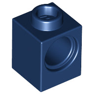 Plaatje in Gallery viewer laden, LEGO® los onderdeel Technische Steen Donkerblauw 6541