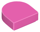 LEGO® los onderdeel Tegel Rond in kleur Donker Roze 24246