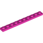 LEGO® los onderdeel Plaat Algemeen in kleur Donker Roze 4477