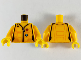LEGO® Lijf met Motief Helder Licht Oranje 973pb3754c01