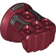 Plaatje in Gallery viewer laden, LEGO® los onderdeel Lijf Accessoire Donkerrood 66405pb01