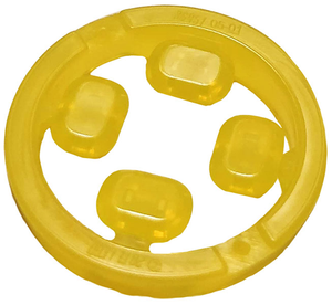 LEGO® los onderdeel Rots in kleur Doorzichtig Geel 36451