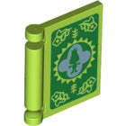 LEGO® los onderdeel Accessoire met Motief Limoen 24093pb028
