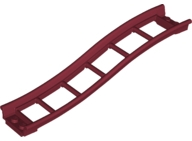 LEGO® los onderdeel Rails in kleur Donkerrood 34738