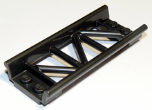 Plaatje in Gallery viewer laden, LEGO® los onderdeel Rails in kleur Parel Donkergrijs 26022