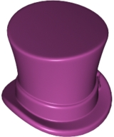 LEGO® los onderdeel Hoofddeksels in kleur Magenta 27149