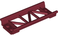 LEGO® los onderdeel Rails in kleur Donkerrood 26022
