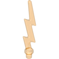 Plaatje in Gallery viewer laden, LEGO® los onderdeel Energy Effect Doorzichtig Oranje 27256