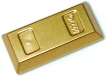 Plaatje in Gallery viewer laden, LEGO® los onderdeel Accessoire in kleur Metallic Gold 99563