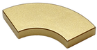 LEGO® los onderdeel Tegel Rond in kleur Metallic Gold 27925