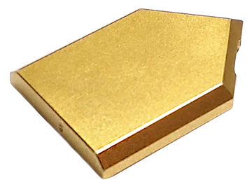 LEGO® los onderdeel Tegel Aangepast Metallic Gold 22385