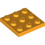 LEGO® los onderdeel Plaat Algemeen Helder Licht Oranje 11212