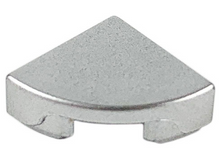 Plaatje in Gallery viewer laden, LEGO® los onderdeel Tegel Rond Metallisch Zilver 25269