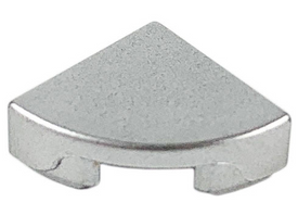 LEGO® los onderdeel Tegel Rond Metallisch Zilver 25269