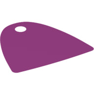 LEGO® los onderdeel Lijf Accessoire in kleur Magenta 37046