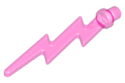 Plaatje in Gallery viewer laden, LEGO® onderdeel Energy Effect Doorzichtig Donkerroze 27256