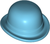LEGO® los onderdeel Hoofddeksels Medium Azuurblauw 95674