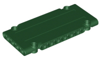 LEGO® los onderdeel Technisch Paneel Donkergroen 64782