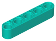LEGO® los onderdeel Technische Hefbalk Donker Turkoois 32316