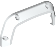 LEGO® los onderdeel Technisch Paneel in kleur Wit 46882