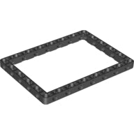 LEGO® los onderdeel Technische Hefbalk in kleur Zwart 39790