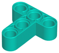 Plaatje in Gallery viewer laden, LEGO® los onderdeel Technische Hefbalk Donker Turkoois 60484