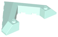 LEGO® los onderdeel Wig in kleur Licht Aqua 22390