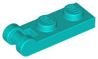 Plaatje in Gallery viewer laden, LEGO® los onderdeel Plaat Aangepast Donker Turkoois 60478