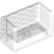LEGO® los onderdeel Paneel met Motief Doorzichtig 23969pb004