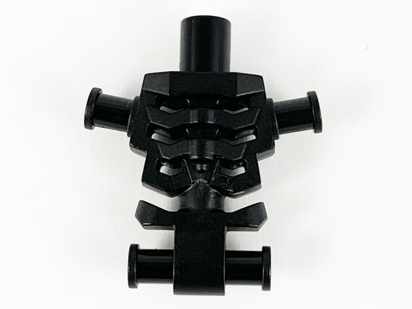 LEGO® los onderdeel Lijf Accessoire in kleur Zwart 93060