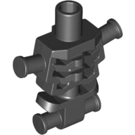 LEGO® los onderdeel Lijf Accessoire in kleur Zwart 93060