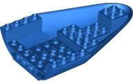 LEGO® los onderdeel Vliegtuig in kleur Blauw 67243