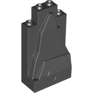 LEGO® los onderdeel Rots in kleur Zwart 47847