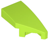 LEGO® los onderdeel Wig in kleur Limoen 29119