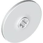 LEGO® los onderdeel Technische Schijf in kleur Wit 2958