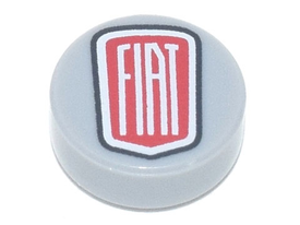 LEGO® 98138pb136 in kleur Licht Blauwachtig Grijs