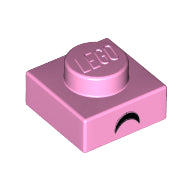 Plaatje in Gallery viewer laden, LEGO® los onderdeel Plaat met Motief Fel Roze 3024pb014