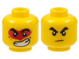 LEGO® los onderdeel Hoofd in kleur Geel 3626cpb2643