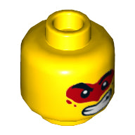 LEGO® los onderdeel Hoofd in kleur Geel 3626cpb2643