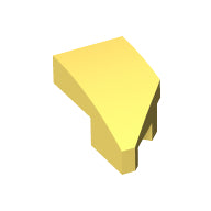 Plaatje in Gallery viewer laden, LEGO® los onderdeel Wig in kleur Helder Lichtgeel 29120